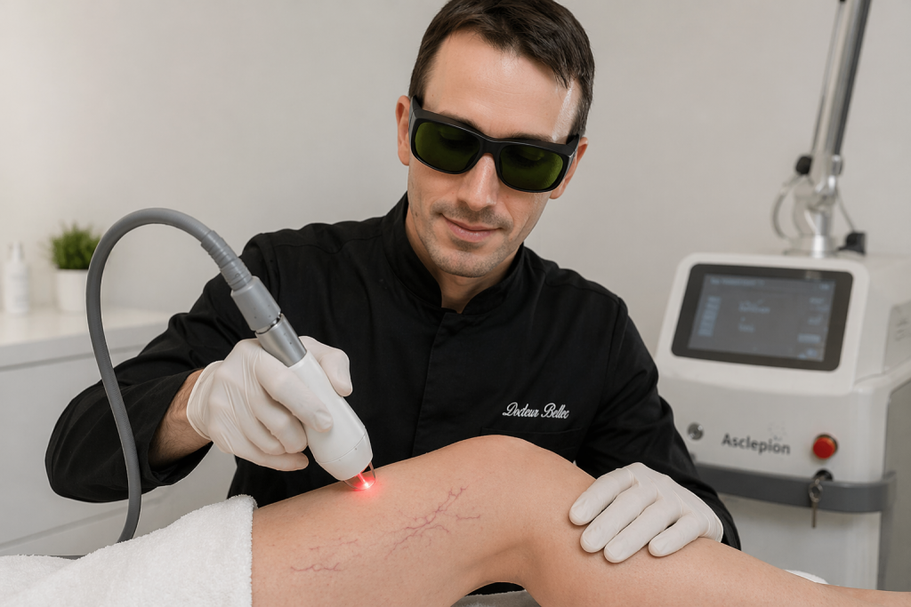Laser vasculaire au Pôle Constance à Aigues-Mortes
